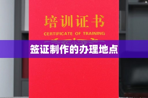 彭阳签证制作的办理地点