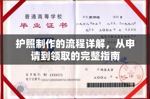 彭阳护照制作的流程详解，从申请到领取的完整指南