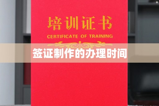 彭阳签证制作的办理时间
