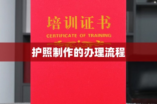 彭阳护照制作的办理流程