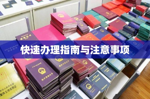 彭阳快速办理指南与注意事项