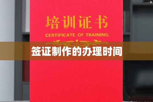 彭阳签证制作的办理时间
