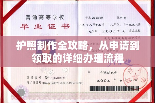 彭阳护照制作全攻略，从申请到领取的详细办理流程